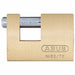 Keyed Padlock 55/64 in Rectangle Gold