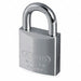 Keyed Padlock 59/64 in Rectangle Silver