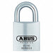 Keyed Padlock 59/64 in Rectangle Silver