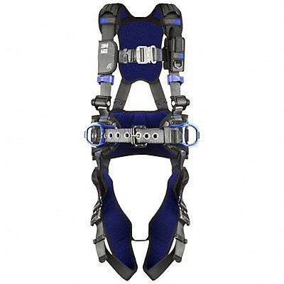 K3392 Harness XS Gray Quick-Connect Polyester