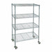 Wire Shlvng 24x68x36in Shlf Cap 150lb