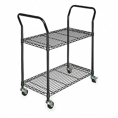 Wire Cart 2 Shelf L53 x W18 x H39 In.