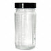 Beaker Bottle 68mm H Clear 33mm Dia PK48