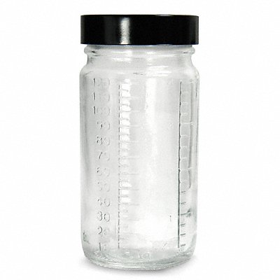 Beaker Bottle 83mm H Clear 42mm Dia PK48