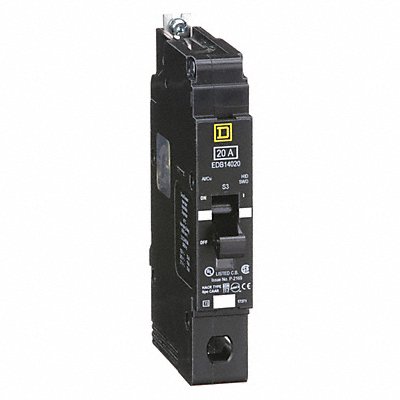 Circuit Breaker 20A Bolt On 277V 1P