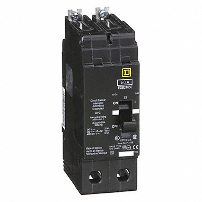 Circuit Breaker 50A Bolt On 277/480V 2P