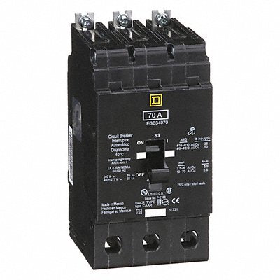 Circuit Breaker 70A Bolt On 277/480V 3P