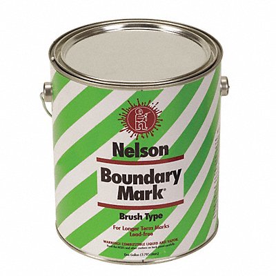 Boundary Marking Paint 1 gal White