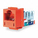 Jack Orange Cat6 Rj45