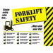 Safety Poster 17 in x 22 in Plastic