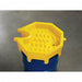 Drum Funnel Yellow Polyethylene NPT