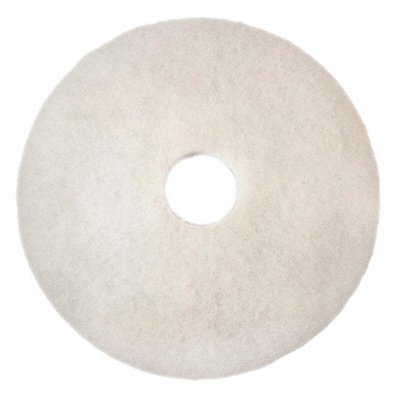 Buffing/Cleaning Pad 20 in Dia White PK5