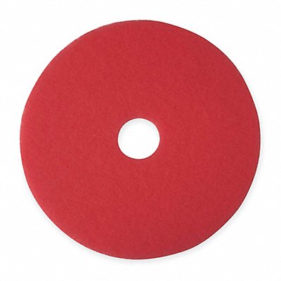 Buffing/Cleaning Pad 13 in Dia Red PK5