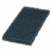 Scrubbing Pad 10in L Blue 4 5/8 in W PK5