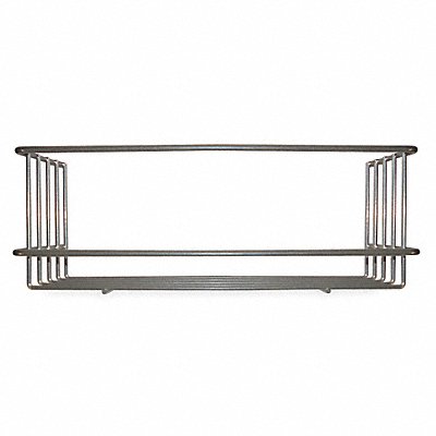 Wire Basket 4x4x12 in Pwdr Ct Steel
