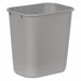 F9113 Wastebasket Rectangular 7 gal Gray