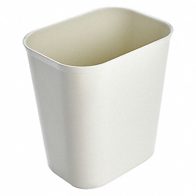 F9111 Wastebasket Rectangular 3-1/2 gal Beige