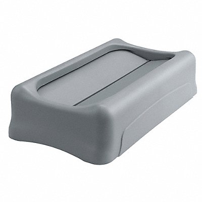 F8416 Trash Can Top Drop Top Swing Gray