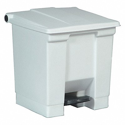 F9110 Step On Trash Can Rectangular 8 gal.