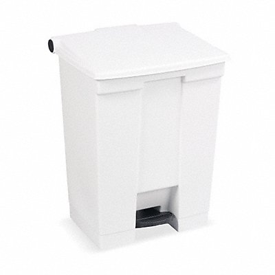 F9108 Step On Trash Can Rectangular 18 gal.