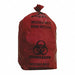 Biohazard Bags 3 gal Red PK200