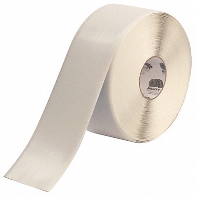 E3477 Floor Tape White 4 inx100 ft Roll