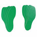 Floor Tape Green 3.75x11.88 in Foot PK10
