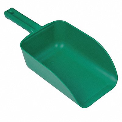 Large Hand Scoop Green 15 x 6-1/2 In