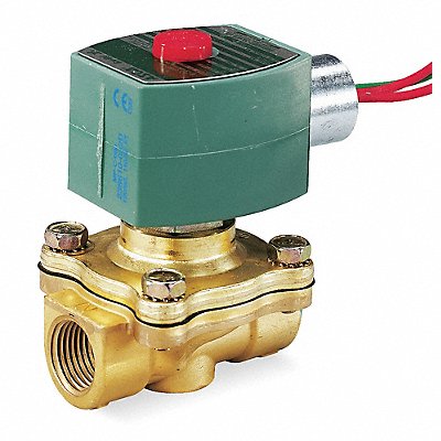 High Vacuum Solenoid Valve Brass NC Air