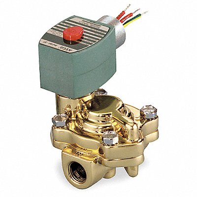 Slow Closing Solenoid Valve Brass NC