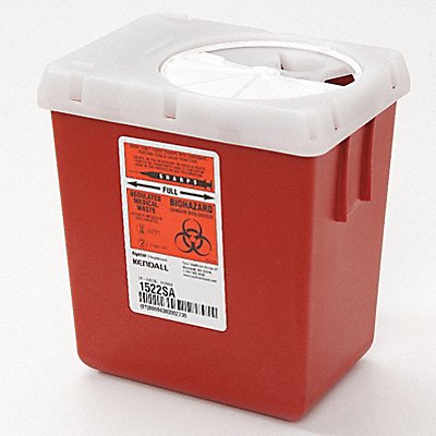 Sharps Container 2.2 Qt. Auto Drop PK5