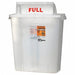 Sharps Container 3 gal Clear PK5