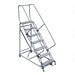 Rolling Ladder Hndrl Platfm 70 In H