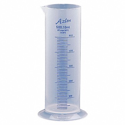 Graduated Cylinder 500 mL 68 mm Dia