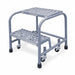 Rolling Ladder Welded Platform 20In H