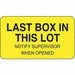 Lot Label 1 in H 1-3/4 in W PK1000