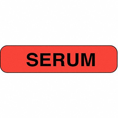 Label 3/8 in x 1 1/2 in Paper PK1000
