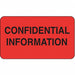 Label 1 in x 1 3/4 in Paper PK1000