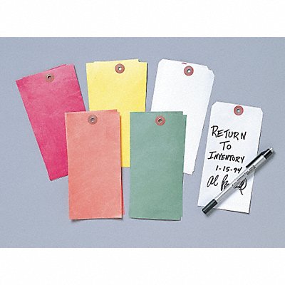 Blank Shipping Tag Tyvek Colored PK100