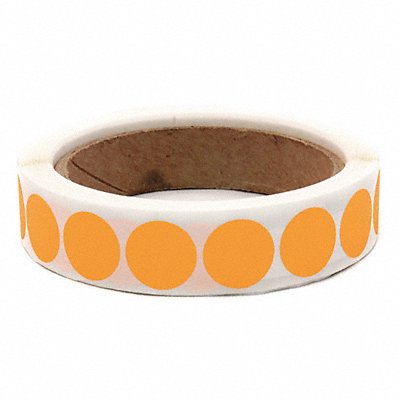 Shipping Dot Label 3/4 in W PK1000