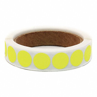 Shipping Dot Label 3/4 in W PK1000