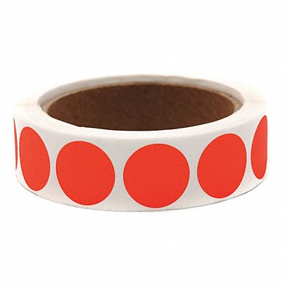 Shipping Dot Label 1 in W PK1000