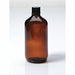 Bottle 217 mm H Amber 96 mm Dia PK12