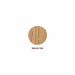 Screw Cap Wood Natural Oak 9/16 Dia PK52