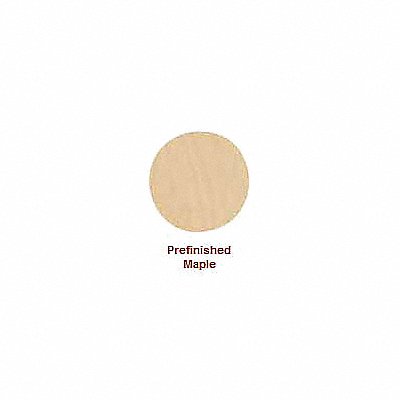 Screw Cap Wood Maple 9/16 Dia PK52