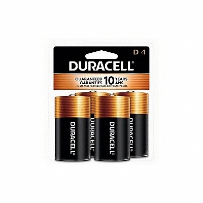 Battery Alkaline D Premium PK4