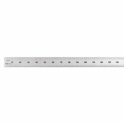 Flexible Steel Rule 12 In SAE/Metric