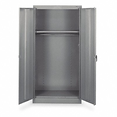 Storage Cabinet 72 x36 x18 MdGry 1Shlv