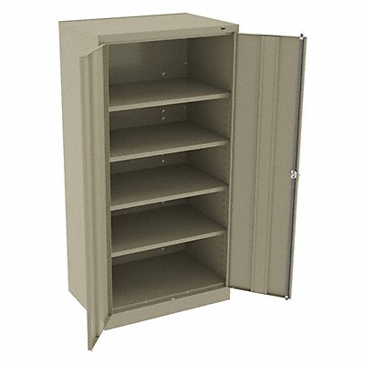 Storage Cabinet 72 x36 x24 Sand 4Shlv