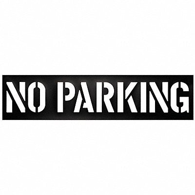 Parking Lot Legend No Parking Plastic
